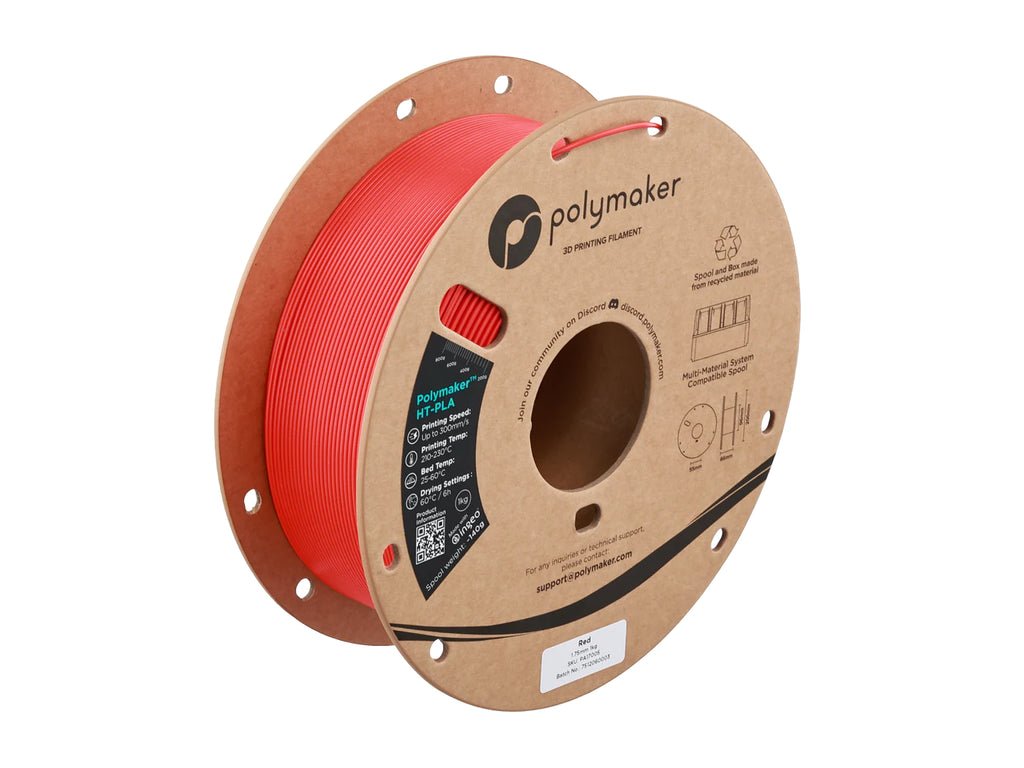 Polymaker HT-PLA 1.75mm Red 1Kg Product Picture