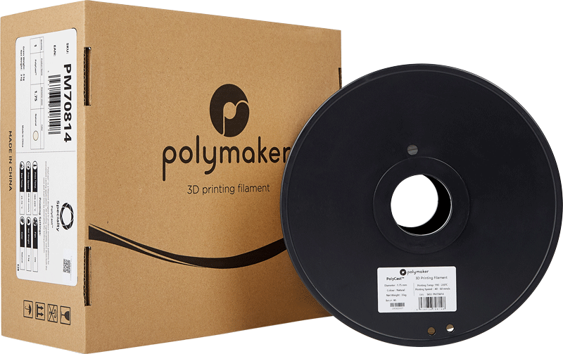 Polymaker PLA Filament 1.75mm, Black PLA 3D Printer Filament 1.75 1kg -  PolyLite 1.75 PLA Filament Black 3D Printing Filament, Dimensional Accuracy