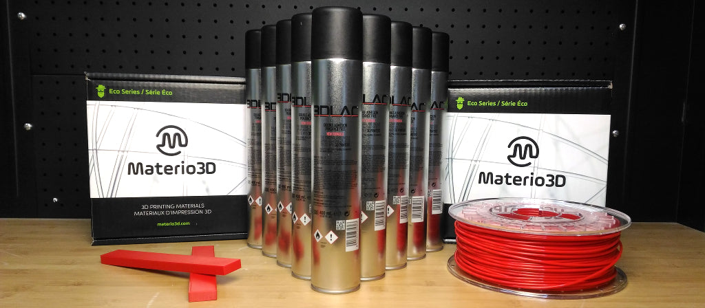3DLac - adhesive for 3D printing put to the test with PLA
