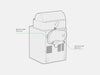 Bambu Lab Bambu Bus Cable 4 Pin Annotated Cable On Printer