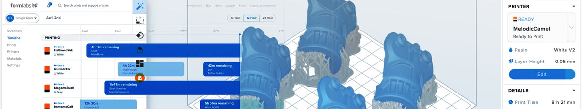 Formlabs Form 4 - High-Precision SLA 3D Printers | Voxel Factory