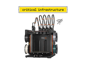 Original Prusa XL - 5 tool head - assembled Critical Infrastructure Edition (with encrypted 30GB USB)