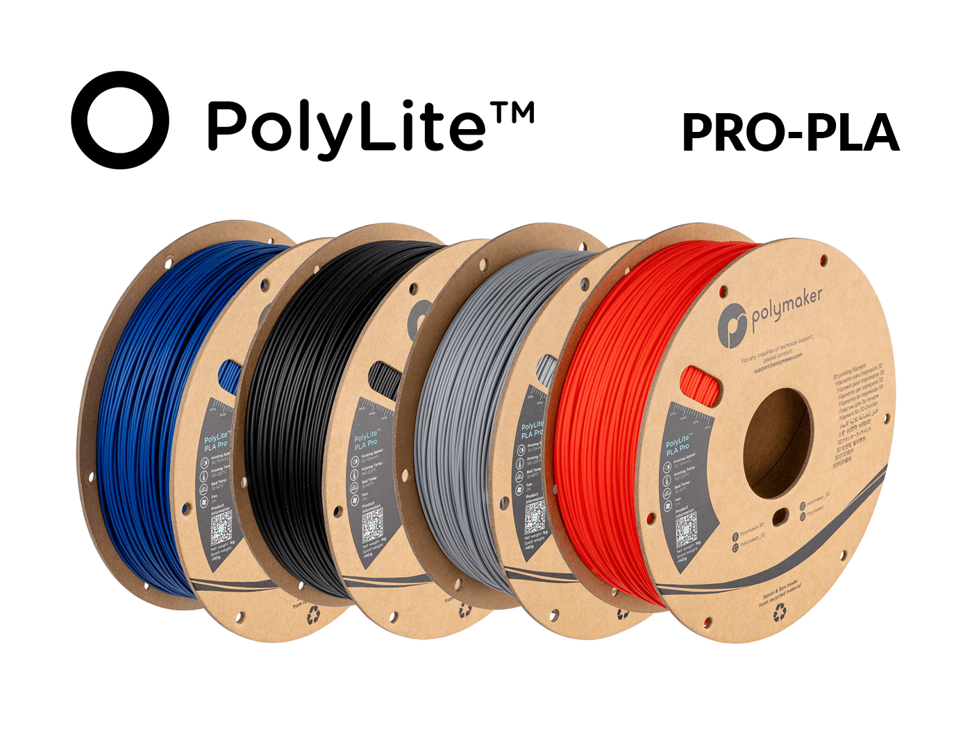 Polymaker PolyLite PRO-PLA 1.75mm 1Kg – Voxel Factory