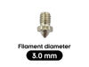 Dyze Design Tungsten Carbide M6 Nozzle - Voxel Factory -3D printer- Imprimante 3D
