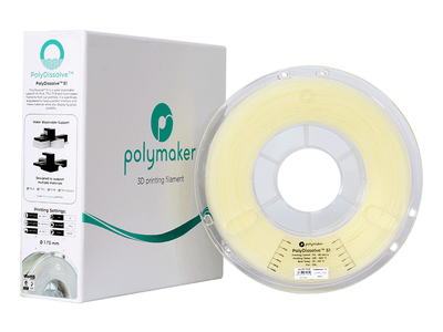 Polymaker PolyDissolve S1 2.85mm 0.75kg - Voxel Factory -3D printer- Imprimante 3D