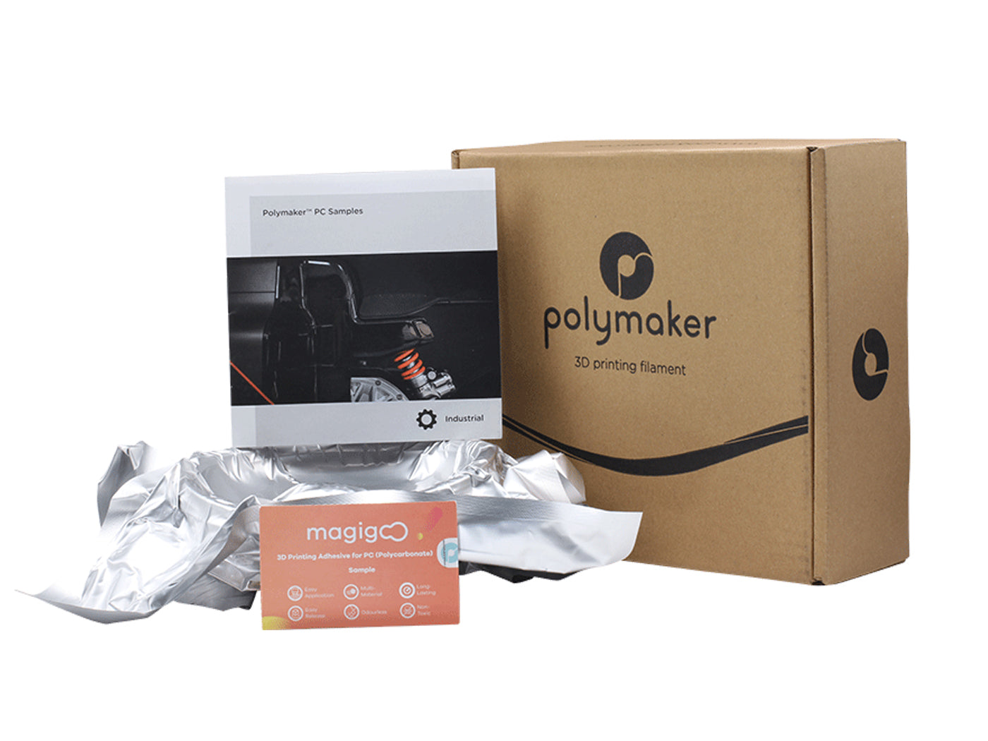 Polymaker Sample Box 4 1.75mm 5x50g – Voxel Factory