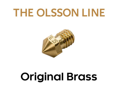 The Olsson Line Original Brass 2.85mm Nozzle - Voxel Factory -3D printer- Imprimante 3D