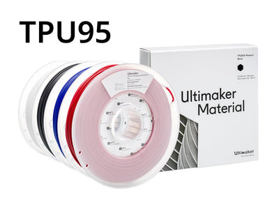 UltiMaker Black TPU Filament - 2.85mm (0.75kg)